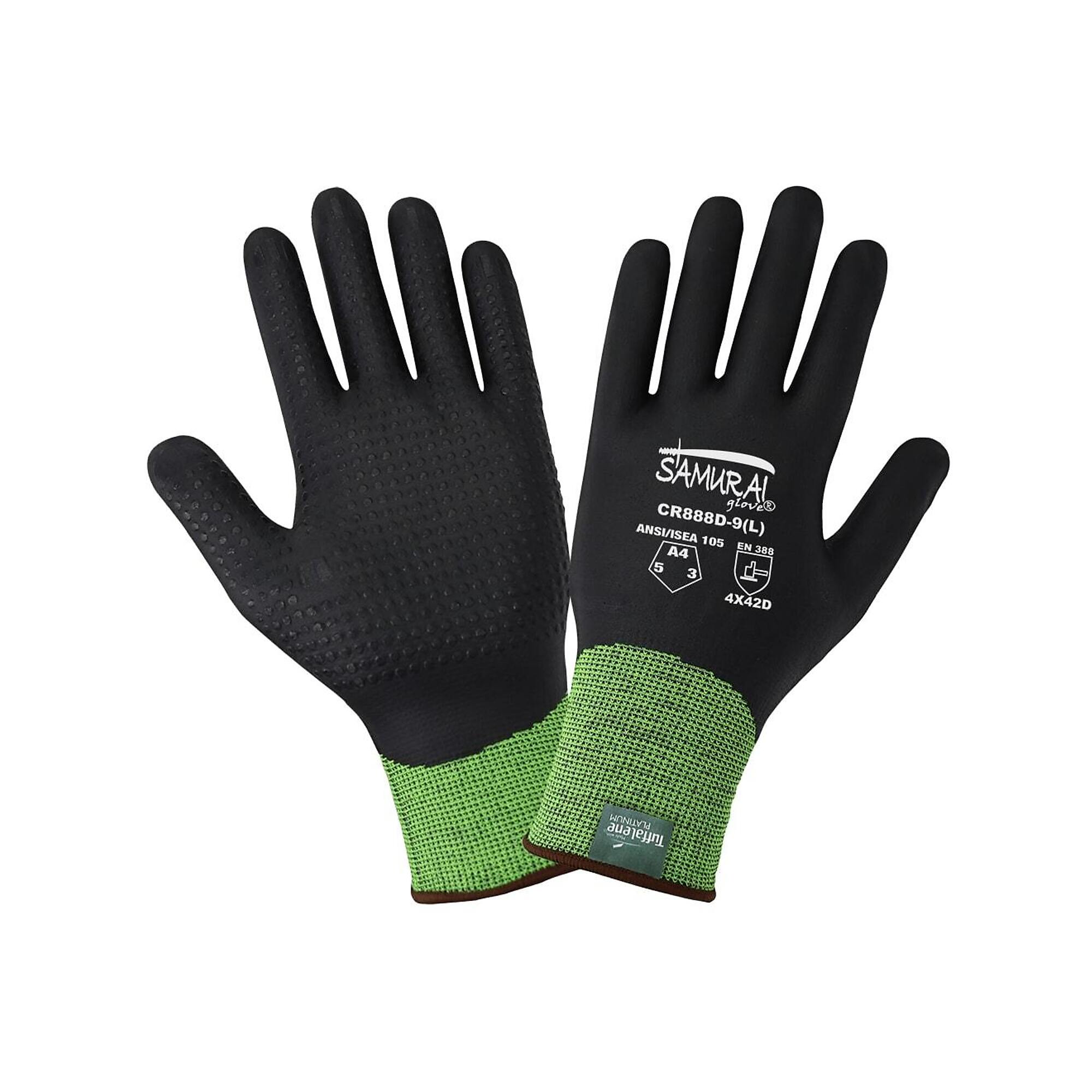 Global Glove 18ga UHMWPE, Full Nit Coat, A4 Cut Resist Gloves - 12 Pairs
